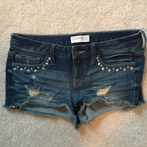 Express Jean Shorts